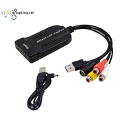 USB Video Capture Card /HD/Hi8/DVD to Digital Converter HD//S-Video to USB2.0 Audio Video Record Cap