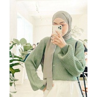 bayoneta sweater ballon knit /  sweater rajut / sweater rajut balon / sweater balon / sweater turtle