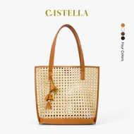 CISTELLA - Women's Bag Aliya Rattan Bag Shoulder Bag Leather Rattan Bag Women's Handbag Aesthetic To