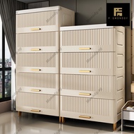 X·23 M·O  Cabinet 50cm 60cm 75cm White Drawer Cabinet Organizer Furniture / Plastic Storage Box