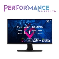 ViewSonic Elite XG321UG 32 Inch 4K IPS 144Hz Gaming Monitor with G-Sync (3 YEARS WARRANTY BY KAIRA TECHOLOGY PTE LTD)