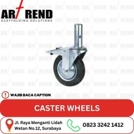 CASTER WHEELS SCAFFOLDING / SCAFFOLDING SURABAYA / RODA SCAFFOLDING