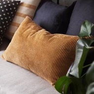 ASVEIG chair cushion cover, 40x65 cm, dark cream