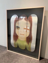 奈良美智滑板連畫框 Yoshitomo Nara  skateboardart @Untitled