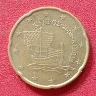 koin Cyprus 20 Euro Cent 2008-2020