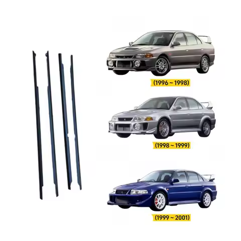 1 OR 4 PCS MR184661 Moulding Door Window Belt Line for Lancer 1995-2000 MR184662 MR184663 MR184664 f