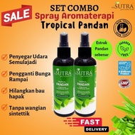 2 For RM 54 Pandan Aromatheraphy Multipurpose| Spray Spray Aromaterapi Bunga Rampai