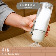 KURASHI - RIN Practical Salt Spray Container Smart Salt Dispenser Container Spice Container Easy Sal