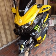 QUALITY Body Nmax Predator Old Full Set ( 2015-2019 ) Hitam Kuning