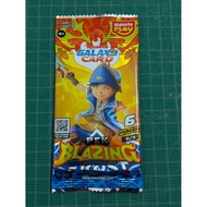 BoBoiBoy Galaxy Card Pek Blazing Frost 9/9 - Boboiboy Sopan
