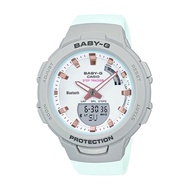 Casio Baby-G G-SQUAD Bluetooth® Mint Resin Band Watch BSAB100MC-8A BSA-B100MC-8A