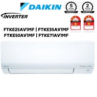 Daikin Air-Conditioners Inverter 3star/4star R32 1.0hp - 2.5hp (FTKE25/35/50/71AV1MF)