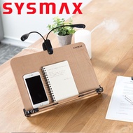 Sysmax Korea Import Natural Wood Book Stand Reading Stands Laptop Holder Angle Adjustable