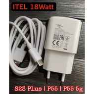 Charger itel S23 Plus Original Fastcharging 18W