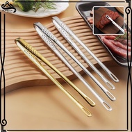 HOME-C1411 Stainless Steel Food Tongs / Grill Tongs Heat Resistant Meat Korean BBQ Steak Clip Tong B