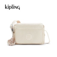 Kipling ABANU M Beige Pearl Crossbody Bag