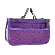 Large Capacity Women Zipper Mesh Cosmetic Bag Organiser Storage Travel Handbag