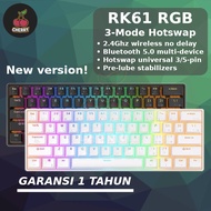 Royal Kludge RK61 RGB 3-mode Hotswap Wireless Bluetooth Mechanical Keyboard