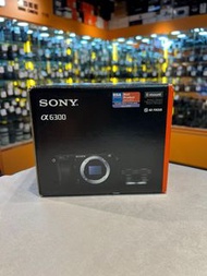 Sony a6300 全新水貨 淨機身價錢 apsc相機 無反 有wifi 拍片 影相 4k 對焦夠快