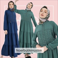 Hikmat Fashion Original D7740 Abaya Hikmat  noerbutikmuslim Gamis