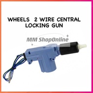 WHEELS 2 WIRE 5 WIRE BLUE CENTER CENTRAL LOCKING GUN