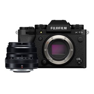 富士（FUJIFILM）X-T5/XT5 微单相机 套机（35mm F2) 4020万像素 7.0档五轴防抖 6K30P 经典机械拨盘 黑色