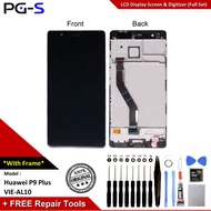 FullSet Ori LCD Huawei P9 Plus VIE-L09 VIE-L29 VIE-AL10 LCD Touch Screen & Digitizer (Frame) Black