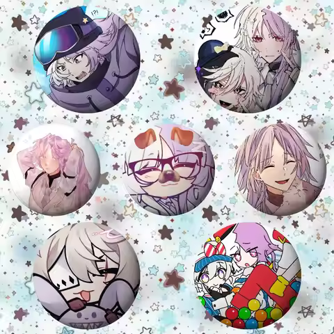 Sigma Bsd For Clothes Anime Enamel Pin Cute Things Cartoon Cosplay Badges On Backpack Brooch Art Gif