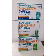 SureGuard Disposable Syringe 1cc 3cc 5cc 10cc