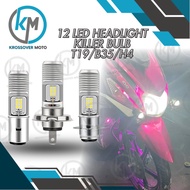 T19 / H4 / B35 MOTORCYCLE 12 LED MDL KILLER BULB [KM]