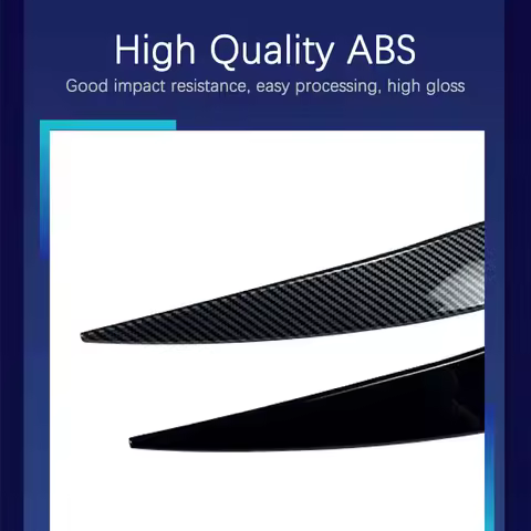 2Pcs ABS Plastic Headlight Eyebrow Eyelid Trims for BMW 3 Series E90 / E91 Sedan / Touring 2005 - 20