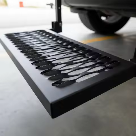 Car Tire Ladder Portable Tire Step Ladder SUV Climbing Step Rubber Pads Vehicle Accessory Heavy Duty