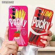 Softcase Motif POCKY silicone OPPO Reno 12 5G 11 f11 A79 A17 A16 A57 A77s A76 A55 A54 A74 A95 RENO 5