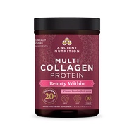 Collagen Powder Protein by Ancient Nutrition, Multi Collagen Protein Beauty Within, Guava Passionfru