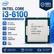 Used Intel® Socket LGA1151 CPU Processor / I3 6100 / I3 7100 / 6th 7th Gen Desktop PC Processor Test