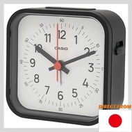 CASIO Alarm Clock Black Analog Miniature Mini Light with Snooze Light TQ-169-1JF