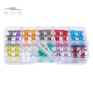 120 Pieces of Car Fuse Combination Kit Car/RV/Truck/Motor Micro Fuse Combination Kit Car Fuse Combin