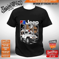 Jeep CJ7 cj6 T-shirt Car T-shirt Offroad Shirt 4x4 4WD Four wheel drive willys wrangler Cherokee rub