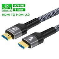 8K HDMI-Compatible Cable 4K 120Hz 8K 60Hz HDMI 2.1 Cable 48Gbps Adapter For RTX 3080 EARC HDR Video 