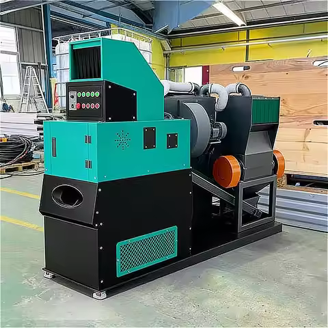 Copper Wire Granulator Machine Cable Recycling Plant Waste Wire Shredder for E-Waste Copper Aluminum