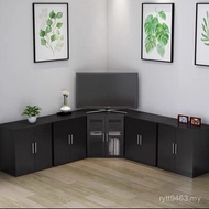 Living Room Triangle Locker Floor-standing Simple Cabinet Corner Small Apartment TV Cabinet Combinat