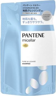 P&G 潘婷 Micellar 無矽靈洗髮精 純淨清爽型 補充包 350mL