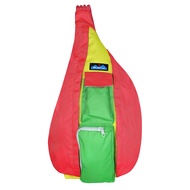 KAVU Original Rope Sling Bag with Adjustable Rope Shoulder Strap - Carnival