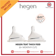 Hegen Teat Thick Feed - 6+ Month / Y Cut (2 Pack)