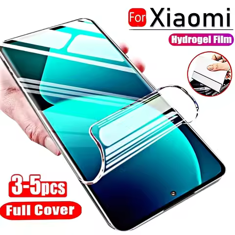 Hydrogel Film For Poco X7 X8 Pro Max F8 Ultra M8 M7 M6 X6 X5 F5 F6 F7 Pro Screen Protector For Xiaom