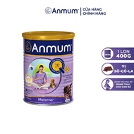 Anmum milk powder can 400g vanilla flavor