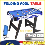 【READY STOCK】Snooker Table Kid Foldable Pool Table 146CM Parent-Child Game Billiard Table Meja Pool 