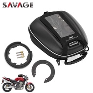 Saddle Fuel Tank Bags For HONDA CB600F CB919 HORNET CBF 600/1000 XL 700 CB750 CB1300 CB1000/R DN01 M