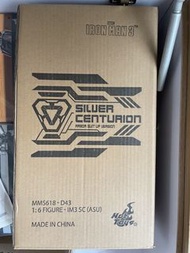 全新啡盒未開 Hottoys Hot Toys Iron Man 3 Silver Centurion MMS618 Diecast Armor Suit Up MMS618D43 Mark33 Ir