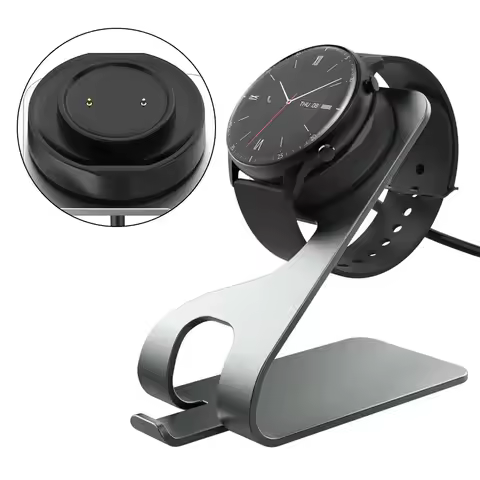 Charger Stand for Amazfit Active/ Bip 5/ Bip 3 Pro/ GTS2/ GTS 4 Mini/GTR 2 2e/ Bip U Charging Statio